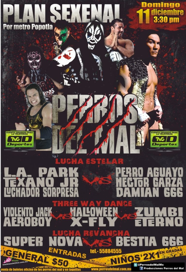 Plan Sexenal de los Perros del Mal - Domingo 11 de diciembre de 2011