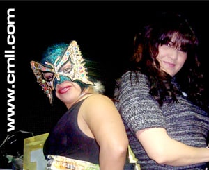 Las Ladies de Polanco (Princesa Sugehit y Princesa Blanca), primero compañeras, posteriormente rivales / Imagen by www.cmll.com