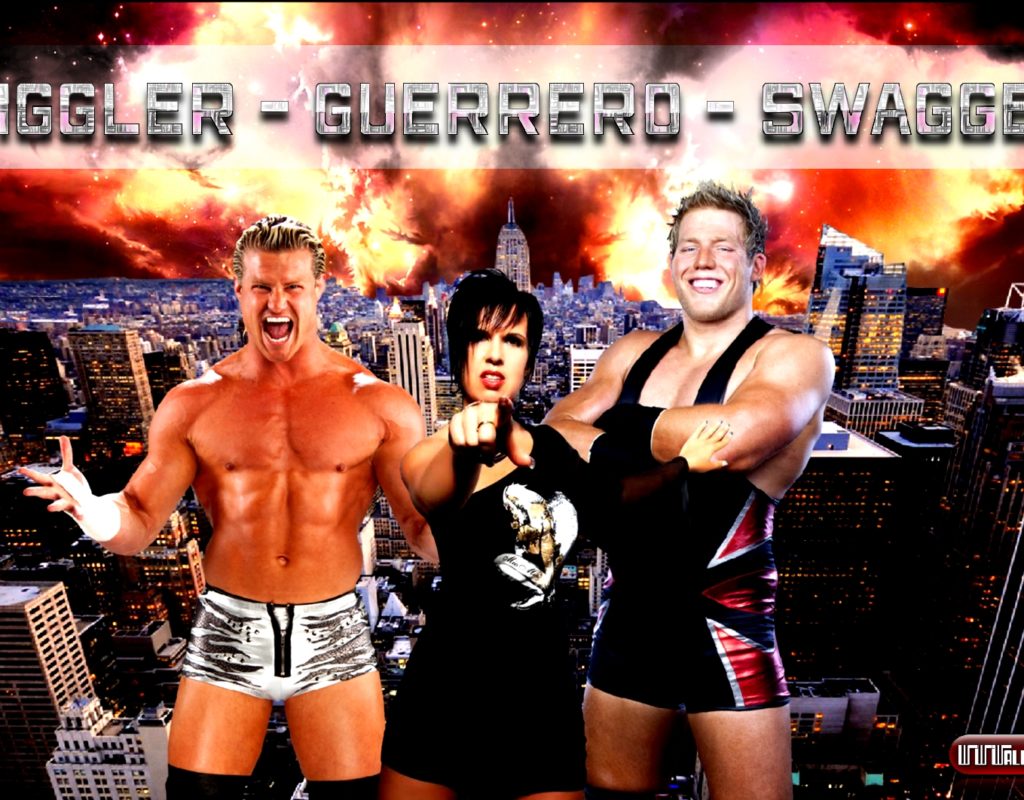Dolph Ziggler - Vickie Guerrero - Jack Swagger / Wallpaper by: Als - WWWAllpapers