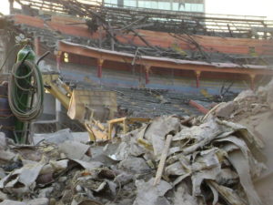 La demolición del Toreo de 4 Caminos / Photo by Ominorg - skyscrapercity.com