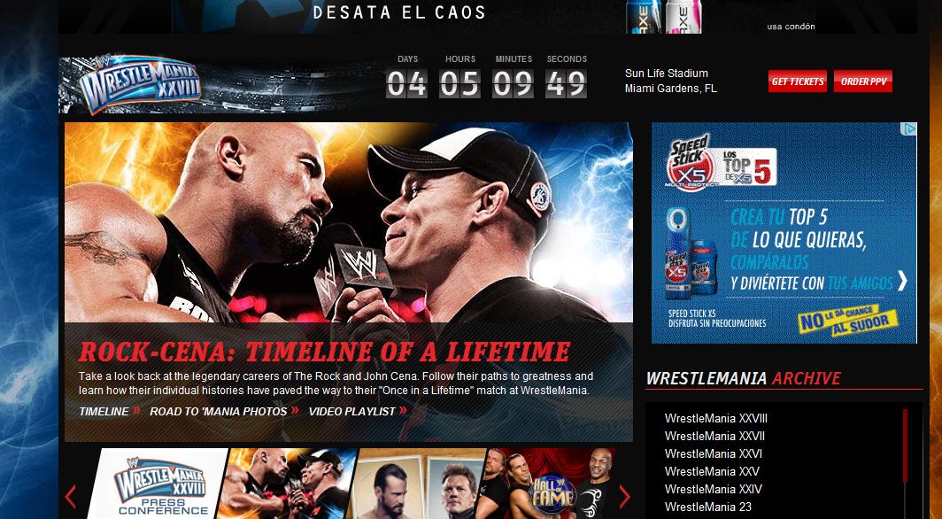 John Cena vs The Rock - WWE.com John Cena vs The Rock - WWE.com