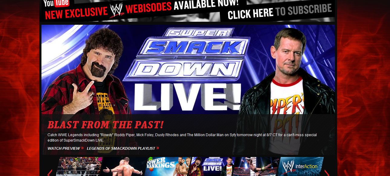 WWE Super SmackDown live Blast From The Past - WWE.com WWE Super SmackDown live Blast From The Past - WWE.com