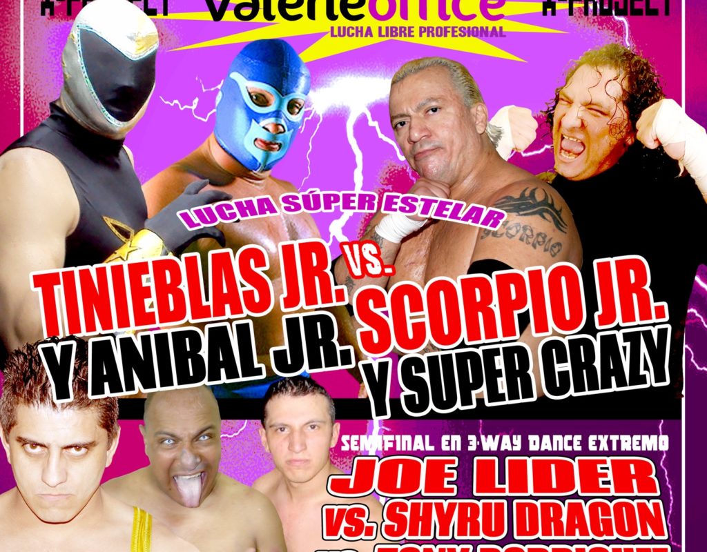 Cartel Valerie Office para el 29 de abril en el Rodeo "El Jefe".