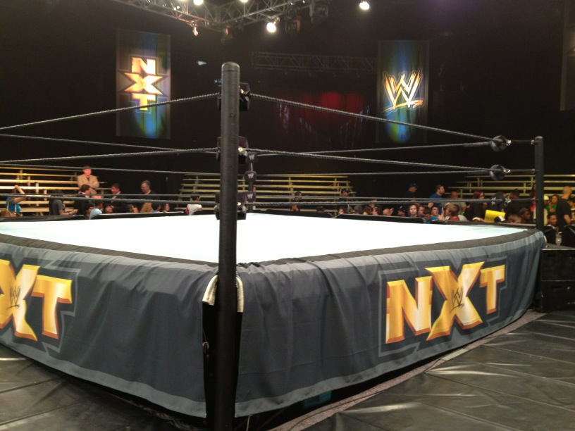 Análisis de WWE NXT: Las futuras estrellas de la WWE 1 El Set de NXT durante las grabaciones del WWE Superstar Showdown / Twitter.com/JoeVilla_WWE