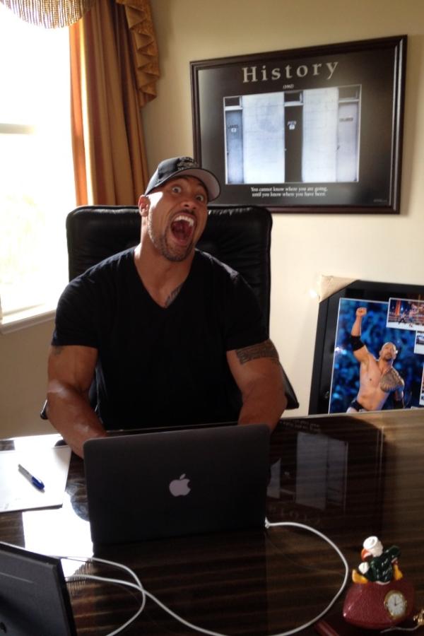 The Rock en #RockTalk / @therock