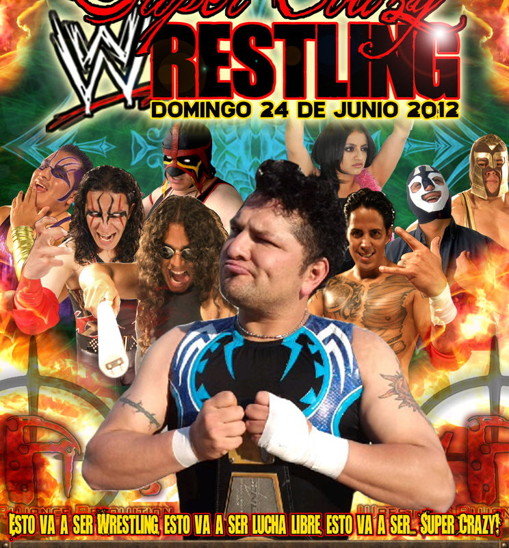 Super Crazy Wrestling -poster oficial-