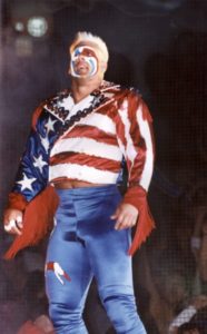 Sting en su look "Great American Bash", el luchador más popular de los Estados Unidos a finales de los 80s