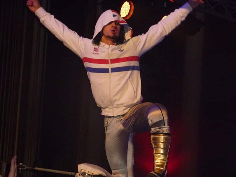 PAC posing during an appearance for Dragon Gate in 2009 / en.wikipedia.org PAC posing during an appearance for Dragon Gate in 2009 / en.wikipedia.org