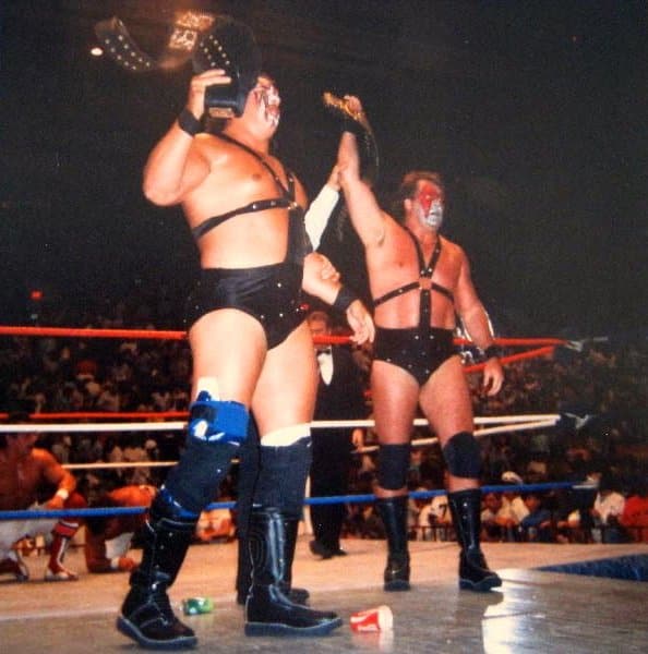 Demolition (Ax y Smash) como Campeones de PArejas WWF / Photo by: DianesDigitals - Wikipedia.org Demolition (Ax y Smash) como Campeones de PArejas WWF / Photo by: DianesDigitals - Wikipedia.org