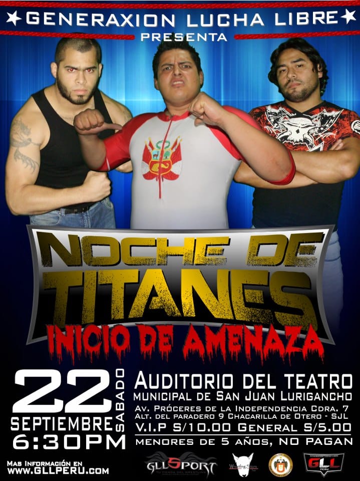 gll peru noche de titanes
