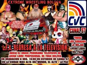 Lucha libre boliviana vuelve a la Tv