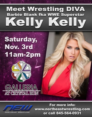 Barbie Blank en Northeast Wrestling