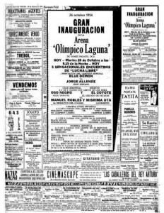 58 Aniversario "Arena Olimpico Laguna"