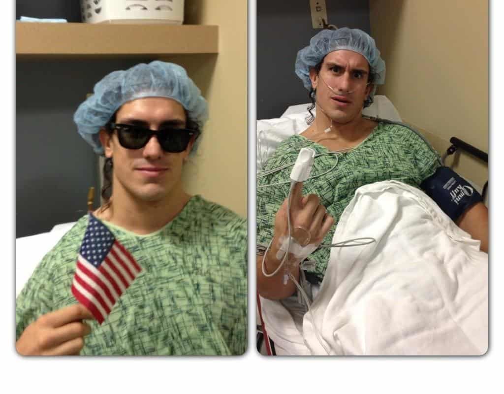 Derrick Bateman sometido a Cirugía de Rodilla (30/10/12) / Twitter.com/DerrickWWE