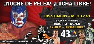 Pro Wrestling Revolution tendrá un show de lucha por Azteca America KMCE TV43