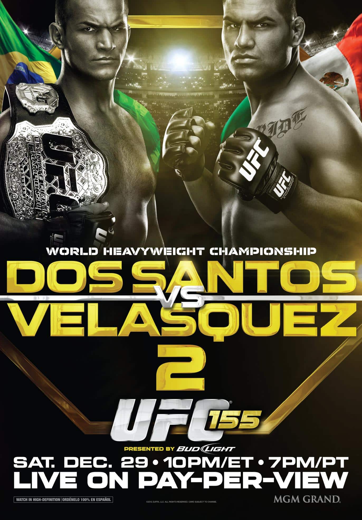 UFC 155: Dos Santos vs. Velásquez 2