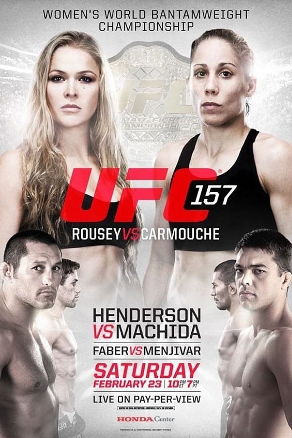 ¡Como ver UFC 157: Rousey vs Carmouche desde Latinoamérica! 2 UFC 157: Rousey vs. Carmouche /ufc.com