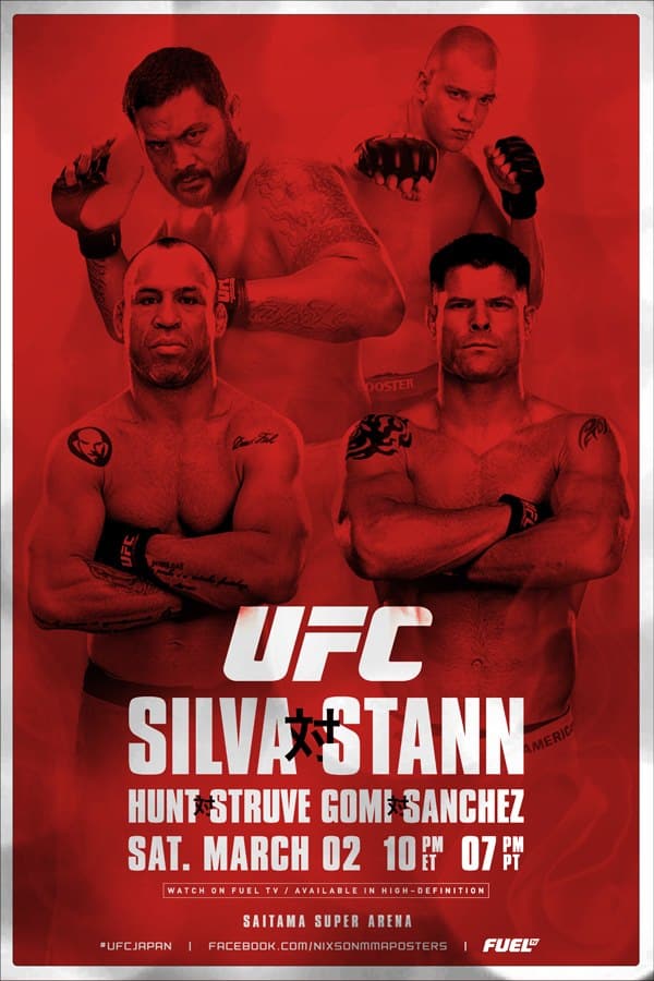 UFC on Fuel TV: Silva vs. Stann