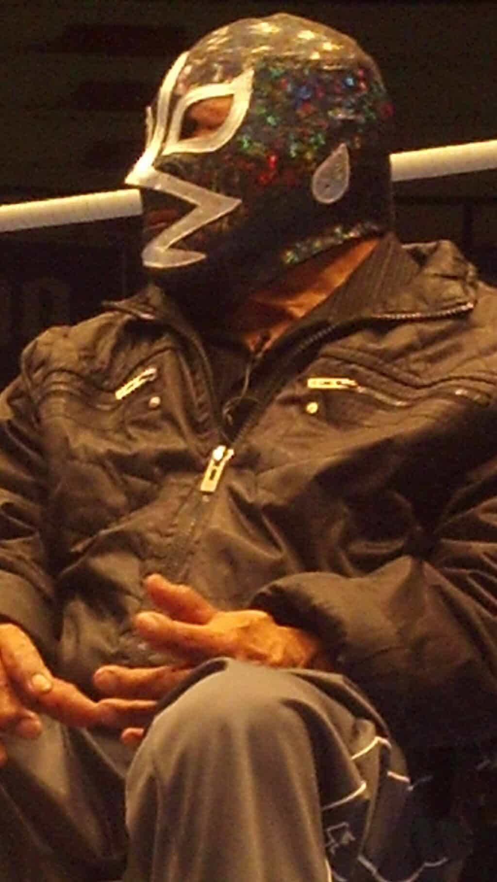 Rayo de Jalisco (Don Máximino “Max” Linares Moreno) en la Arena Coliseo de Guadalajara, rumbo a Homenaje a Dos Leyendas 2013 / Photo by @acogdl en Twitter