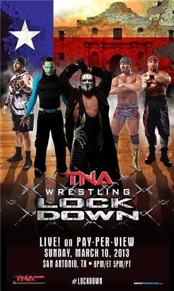 TNA LockDown 2013 (Cobertura y Resultados 10 de marzo) - ¡Bully Ray es el NUEVO Campeón Mundial Pesado! 2 TNA LockDown 2013