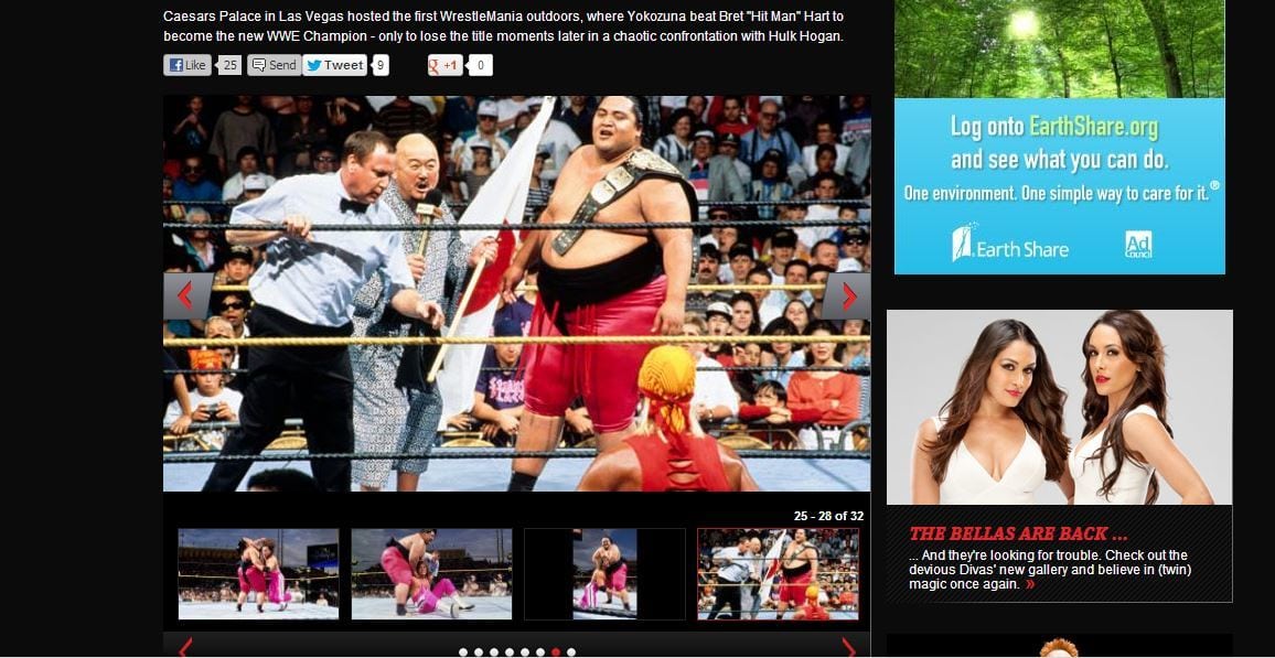 Yokozuna vencé a Bret Hart convirtiendose en el campeon de la WWE|wwe.com