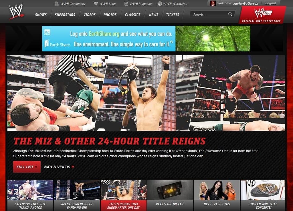 10 Reinados de 24-Horas - WWE.com