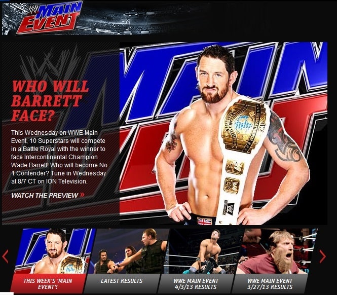 Una batalla real de 10 superestrellas para el WWE Main Event de esta