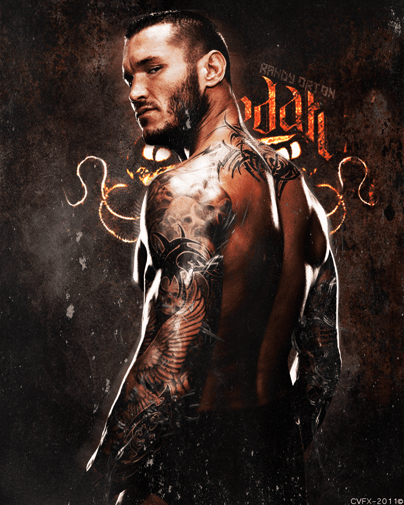 Randy Orton / Poster por cvfx - Deaviantart.com