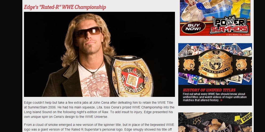 Rated-R WWE Title |wwe.com