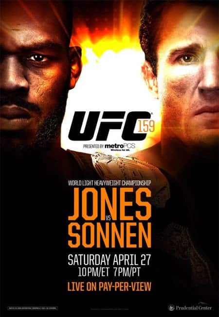 Poster UFC 159 / Facebook/UFCespanol