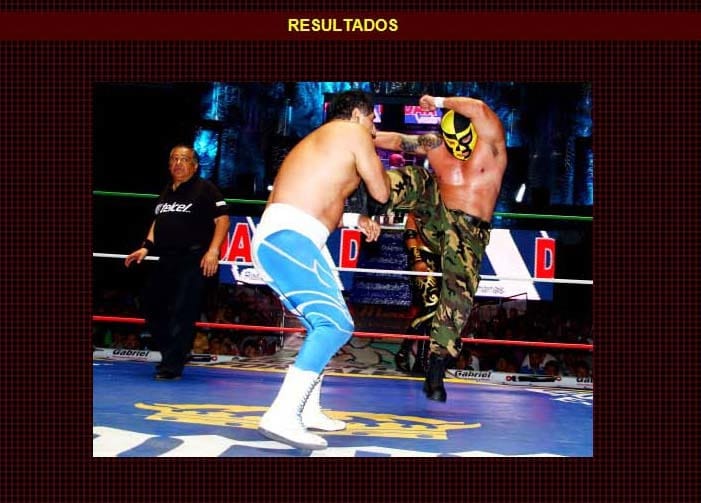 “(Al nuevo Pierroth) le quedan grandes los zapatos de Norberto Salgado…”: Rico Suave - ¿Rumbo al @CMLL_OFICIAL? 2 Blue Panther vs. Comandante Pierroth (en su presentación en el CMLL) / Arena México - 10 de mayo de 2013 / Captura de pantalla por Dement X-treMEX 187 - www.cmll.com