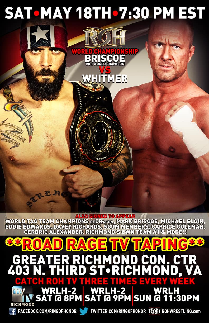 TV Tapings Richmond / ROHwrestling.com