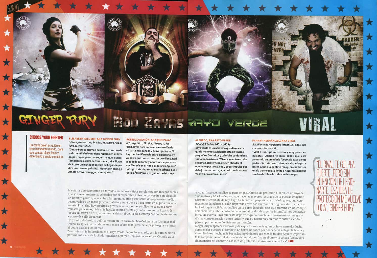Repaso a las ultimas noticias del Wrestling en España, que nuevamente da muestras de vida 3 Triple W - Wrestling Salvaje en Madrid