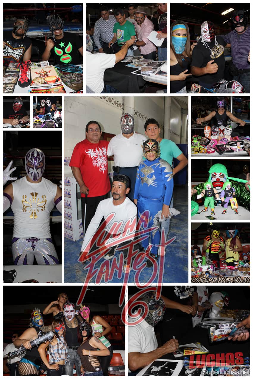 Gráfica del Lucha Fan Fest VI: Luchando por un Amigo: Lásser / Photo by: Rostro Oculto