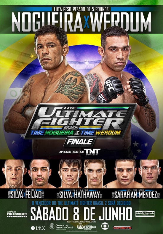 UFC on Fuel TV 10 Nogueira vs. Werdum Werdum rinde a Minotauro y