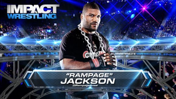 Quinton "Rampage" Jackson en TNA // Imagen cortesia de ImpactWrestling.com para Superluchas