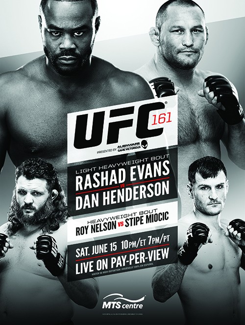 Cartel final UFC 161