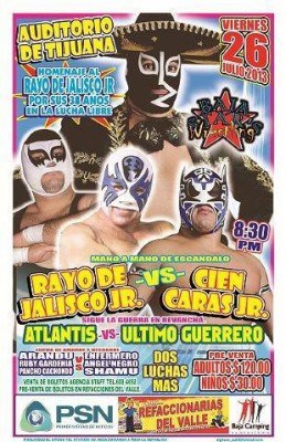 Homenaje a Rayo de Jalisco, Jr. (Auditorio de Tijuana - 26/7/13)