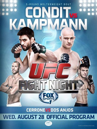 UFC Fight Night 27 Condit vs. Kampmann 2 Coverage and Live Scores
