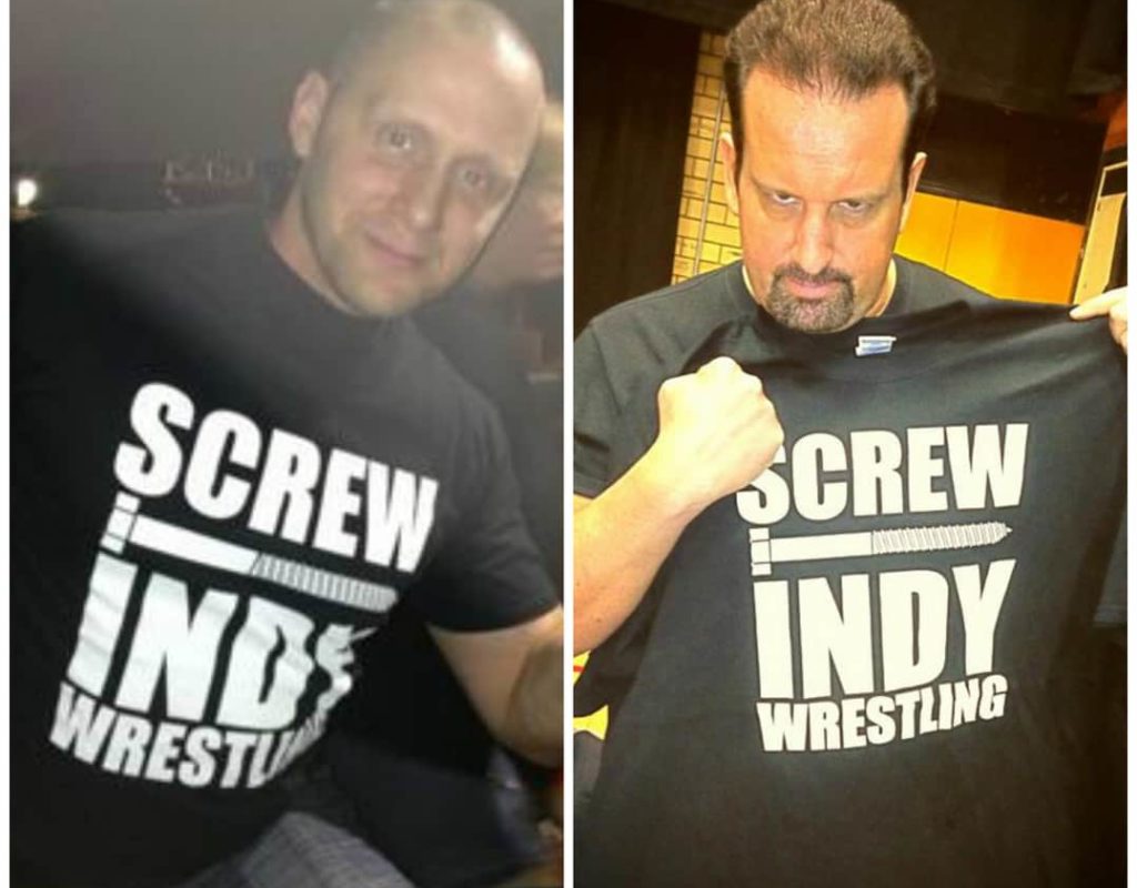 Nigel McGuinness y Tommy Dreamer están con "Screw Indy Wrestling"