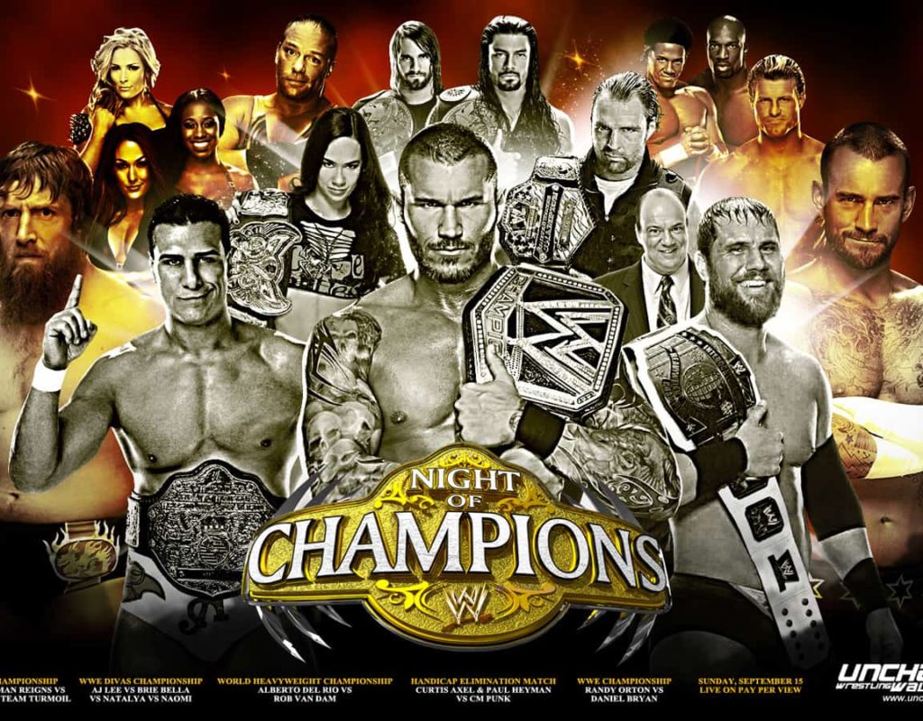 WWE Night of Champions 2013 Wallpaper / unchained-wwe.com