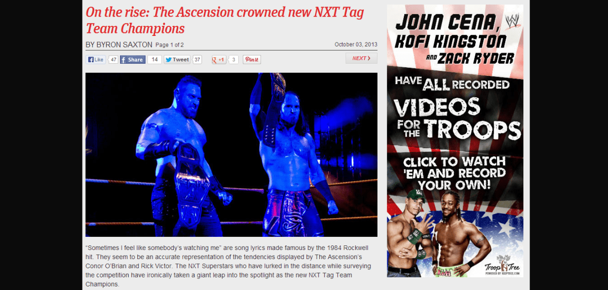 The Ascension debuta en el elenco principal de WWE 2 WWE.com