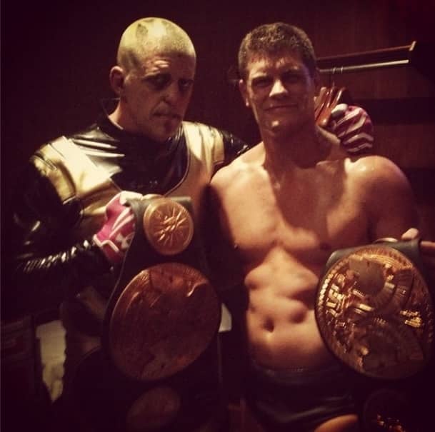 WWE Tag Team Champions Cody Rhodes & Goldust / instagram.com/wwe