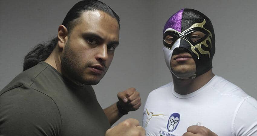 El Consejo (Texano Jr. -Megacampeón AAA- y El Hijo del Fantasma) / Image by @luchalibreaaa