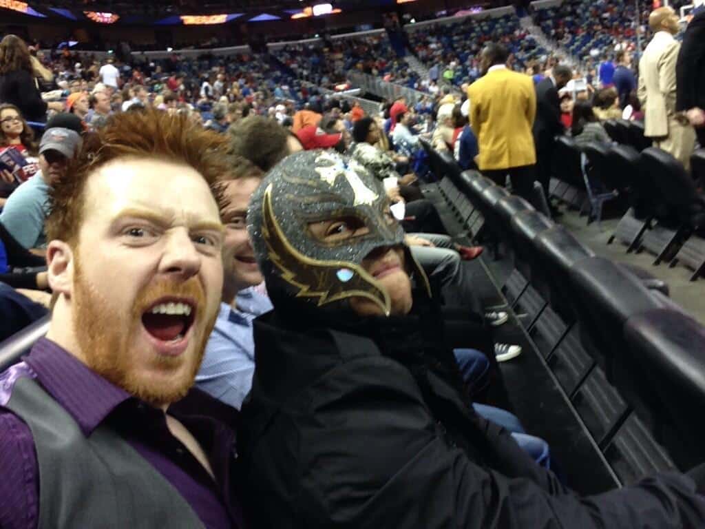 Sheamus y Rey Mysterio