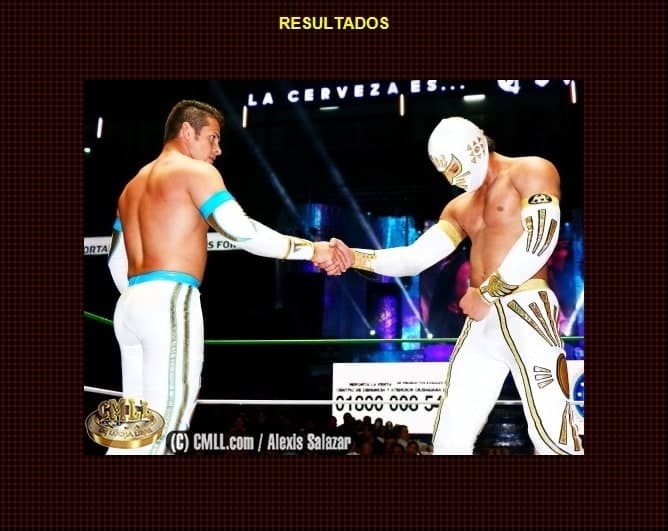 Volador Jr. tras vencer a Místico "La Nueva Era" / Arena México - 22 de noviembre de 2013 / Captura de pantalla por Dement X-treMEx 187 - cmll.com