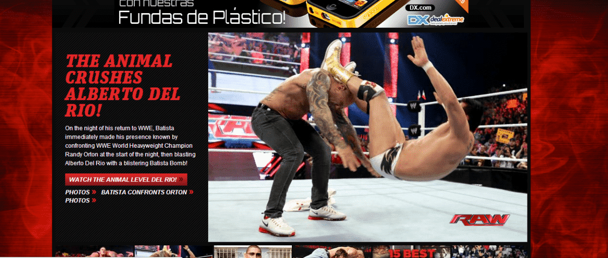 Batista regresa a RAW - WWE.com