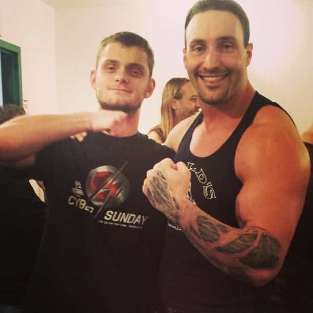 Chris Masters junto a David Benoit // Instagram Chris Masters