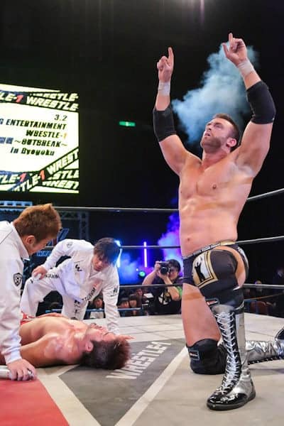 W1 Resultados Wrestle 1 «Kaisen Outbreak» 02/03/2014 Seiya Sanada